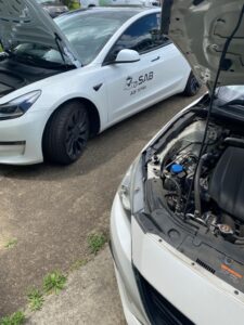 Checking passenger car for roadworthiness in Queensland