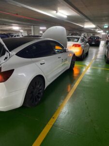 Inspecting an electric vehicle for roadworthiness in QLD