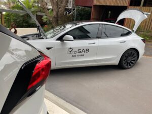 Brisbane car inspected and approved for roadworthy certificate